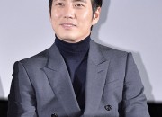 チュ・サンウク、シックな大人の装いで、映画「朝鮮美女三銃士」制作報告会に出席