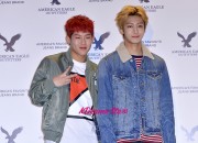 monsta, xジュホン, ヒョンウォン アパレルブランドのイベントに出席, 写真